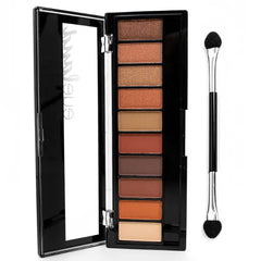 Palladio Eyeland Vibes, Escape to the Tropics, 10 Count Eyeshadow Palette, 5 Curated Palettes, Seductive Nudes to Vibrant Hues, Complimentary Shades, Day and Night Looks, Rich Pigment