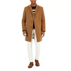 Men's Classic-Fit Camber Wool Overcoat