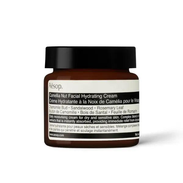 Aesop Facial Hydrating Cream | Daily Moisturizer For Dry And Sensitive Skin | Cools, Tones, and Balances Normal And Combination Skin- 2.1 oz / 60mL