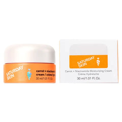 Saturday Skin Carrot Niacinamide Face Cream – Hydrating & Anti-Wrinkle Korean Moisturizer