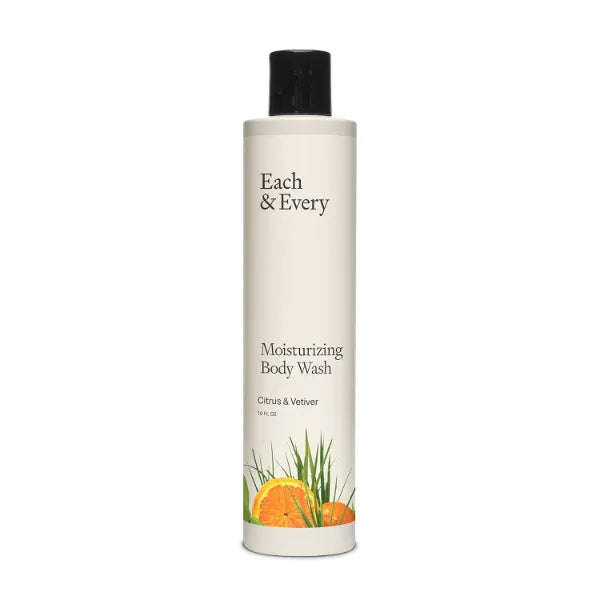 Each & Every Sensitive Skin Body Wash for Women & Men - Moisturizing All Natural Body Wash & Shower Gel in Recyclable Packaging - Paraben, Sulfate & Cruelty-Free (10 Fl Oz)