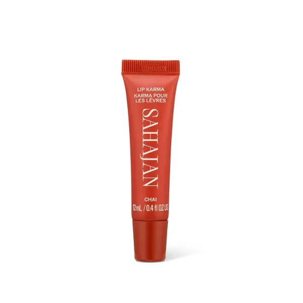 Sahajan Lip Karma Ayurvedic Lip Balm – Nourishing Treatment with Argan Oil, Castor Oil & Vitamin E – Hydrating Balm for Dry Chapped Lips – Clean Beauty
