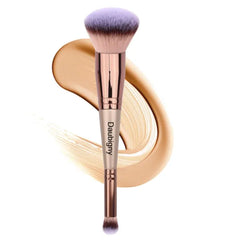 Daubigny Dual-Ended Foundation & Concealer Brush | Premium Luxe Hair for Liquid, Cream, and Powder
