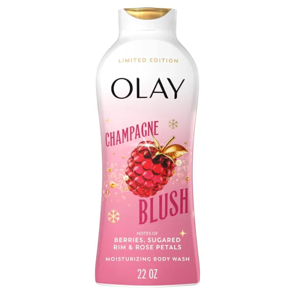Olay Body Wash for Women, Hydrating & Moisturizing, Holiday Edition, With Plant Based Cleansers, B3 Complex, For All Skin Types