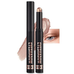 Erinde Shimmer Cream Eyeshadow Stick, Long Lasting Metallic Eye Shadow Stick, Waterproof Creamy Glitter Eyeshadow Pencil, High Pigment Blendable Neutral Eye Makeup