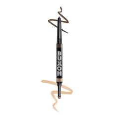 Buxom Flip Side Dual-Ended Eyeliner & Shadow Duo, Waterline Safe Liner & Crease Proof Shadow, Longwear, Primer Infused, Safe for Contact Lens Wearers, Clean Vegan Formula