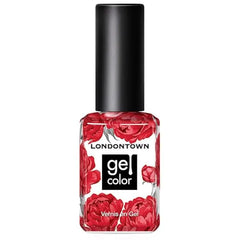 LONDONTOWN UV/LED Gel Nail Polish Long Lasting, Chip Resistant High Shine Color Glossy Shimmery Red Orange