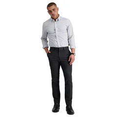 Kenneth Cole Reaction Men's Slim Fit Performance Stretch Flat-Front Dress Pants