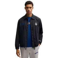 Hugo Boss x NFL Embroidered Branding Water-Repellent Jacket