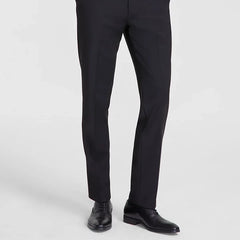Calvin Klein Men's Slim-Fit Wool-Blend Stretch Suit Pants