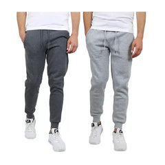 Blue Ice Men's 2-Pack Fleece-Lined Jogger Sweat Pants