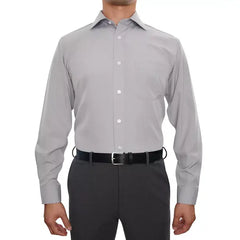 NOBLESON Men Classic-Fit Solid Color Dress Shirt