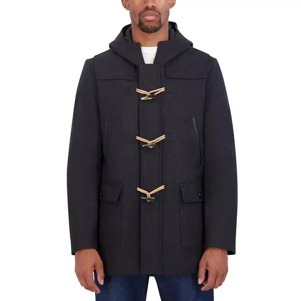 Men's Wool Toggle Coat