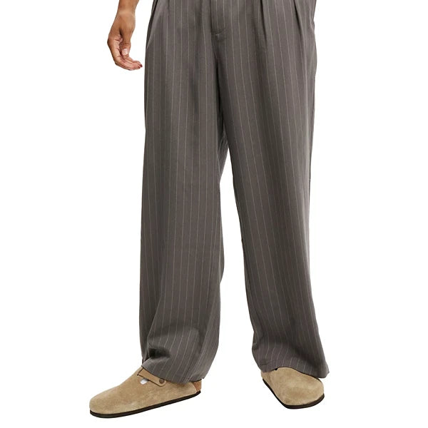 COTTON ON Men's Super Baggy Pleated Pant