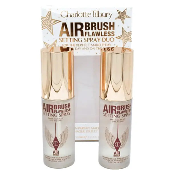 Charlotte Tilbury Air Brush Flawless Setting Spray Duo Set - 2X 1.1 Oz
