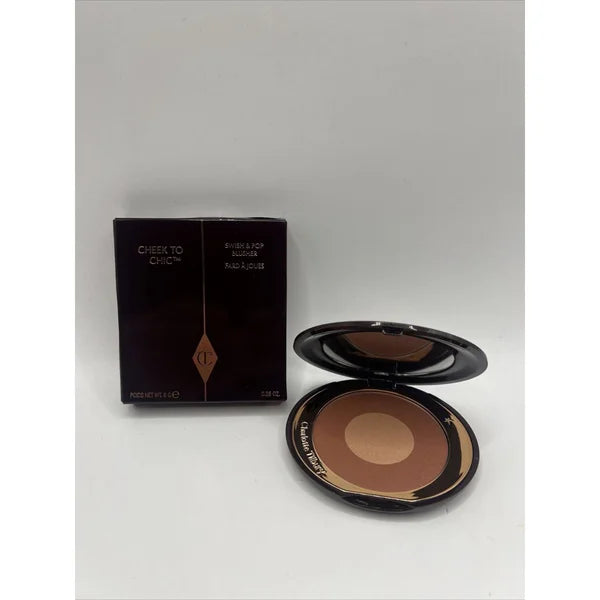 Charlotte Tilbury Cheek to Chic Swish Pop Blusher -Walk of No Shame- Authentic