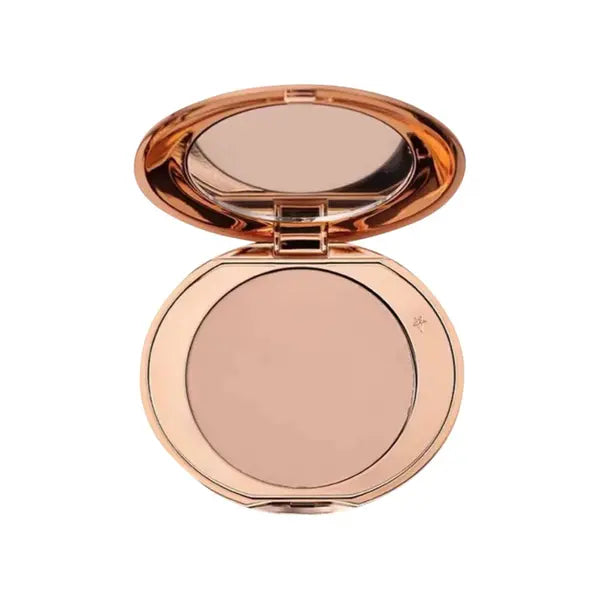 Charlotte Tilbury Mini Airbrush Flawless Finish Setting Pressed Compact Makeup Face Powder for Women