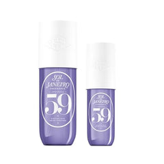 SOL DE JANEIRO Cheirosa Hair & Body Fragrance Mist Full Size and Travel Size Set - Home and Away Bundle - 8.1 & 3 fl oz Duo
