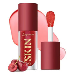 BANGFENG Lip Glow Oil – Hydrating, Non-Sticky Plumping Lip Gloss & Tinted Lip Balm | Long-Lasting Moisturizing Shine, Big Brush Head