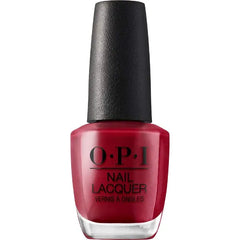 OPI Nail Lacquer Opaque Crème Collection | Bright & Dark Red | Chip Resistant, Fast Drying, Streak Free