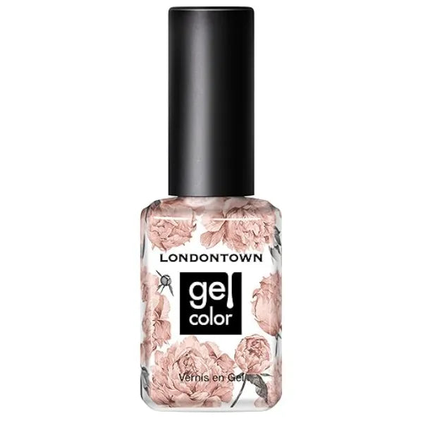 LONDONTOWN UV/LED Gel Nail Polish Long Lasting, Chip Resistant High Shine Color Glossy Shimmery Natural Beige Brown