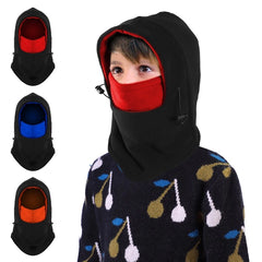 IC ICLOVER Kids Fleece Balaclava – Windproof Ski Mask & Neck Warmer for Winter Sports & Outdoor Adventures