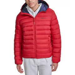 Men's Performance Quilted Hooded Jacket
