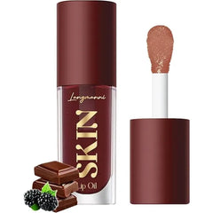 LANGMANNI Lip Oil,No Sticky Gloss Lip Balm Lip Care,Fruit Flavoured Lip Oil For Dry Lip's Moisturizing Hydrating And Nourishing