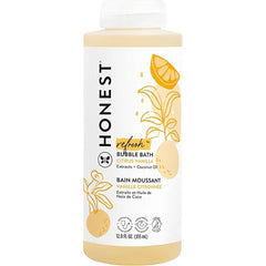 The Honest Company Foaming Natural Bubble Bath, Tear-Free, Hypoallergenic, Baby Wash, Lavender Calm, 12 fl oz