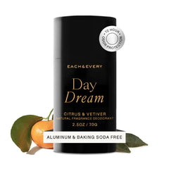Each & Every Aluminum Free Deodorant for Men & Women - All Natural Deodorant for Sensitive Skin, EWG Verified - Clean, Baking Soda Free, Plant-Based Fragrance, 2.5oz
