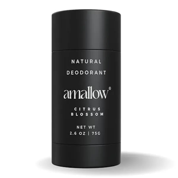 Amallow Natural Deodorant Aluminum Salt Free, Tallow Based, Baking Soda Free, with Magnesium & Zinc Long Lasting Odor Protection Handcrafted in the USA