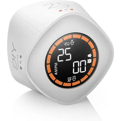 VEWINGL Cube Productivity Timer with Preset & Custom Countdown Modes, Silent/Vibrate/Sound Alerts, and Pause/Resume for Work, Study & Kitchen Use