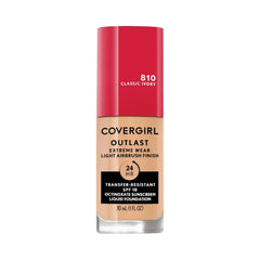 Covergirl Outlast Extreme Wear 3-in-1 Full Coverage Liquid Foundation, SPF 18 Sunscreen