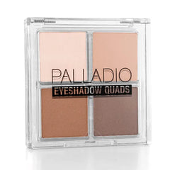 Palladio Eyeshadow Quads, Velvety Pigmented Blendable Matte, Metallic and Shimmer Finishes, Creamy Formula, Four Way Quad Eye Shadow Palette, Talc-Free
