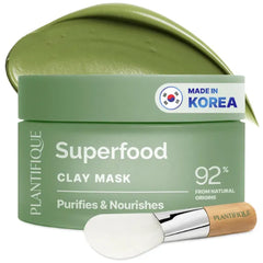 PLANTIFIQUE Korean Mask for Pore Cleansing, Dermatologically Tested