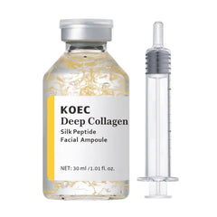 KOEC Peptide & Collagen Facial Serum – Hydrating, Firming & Glow Boosting Ampoule