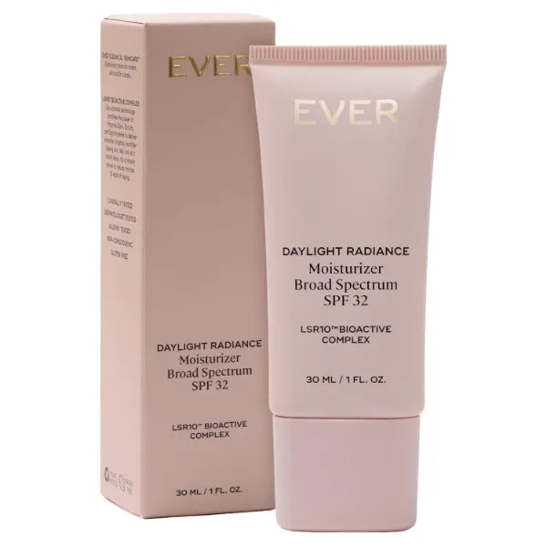 EVER Daylight Radiance Tinted Moisturizer SPF 32 — Mineral Broad-Spectrum + Hydrating Coverage, Lightweight Glow Enhancer