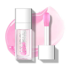 KYDA Hydrating Lip Glow Oil, Moisturizing Lip Oil Glossy Transparent Plumping Lip Gloss, Tinted Lip Oil for Lip Care and Dry Lips