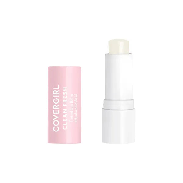 CoverGirl Clean Fresh Tinted Lip Balm, Vegan Formula, Hydrating, Natural Finish