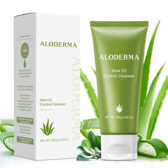 Aloderma Organic Aloe Vera Face Wash Collection - 5 Gentle Cleansers for Brightening, Oil Control, Sensitive, Dry & Anti-Aging Skin
