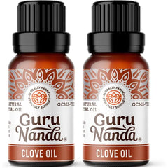 GuruNanda 100% Pure Essential Oils – Natural Undiluted Aromatherapy Oils for Diffusers, Massage & DIY (2 x 0.5 fl oz)