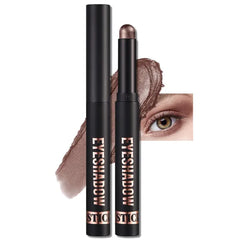 Erinde Shimmer Cream Eyeshadow Stick, Long Lasting Metallic Eye Shadow Stick, Waterproof Creamy Glitter Eyeshadow Pencil, High Pigment Blendable Neutral Eye Makeup
