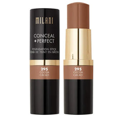 Milani Conceal + Perfect Foundation Stick Vegan, Cruelty-Free Cream Foundation - Cover Under-Eye Circles, Blemishes & Skin Discoloration for a Flawless Finish