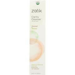 Zatik Naturals Organic Facial Cleansers – Clarity Coconut Milk & Matcha + Rejuva Dragon’s Blood & Lavender | Vegan, Non-GMO, Gluten- & Soy-Free, pH Balanced, Biodegradable, 3.4 fl oz
