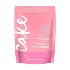 Cake Beauty Milk Made Vegan Body Sugar Scrub Shea Butter, Candied Oat Milk & Marshmallow Root Extract Gentle Exfoliating Hand, Leg, Foot & Body Sugar Soap Scrub & Moisturizing Shower Wash for Women