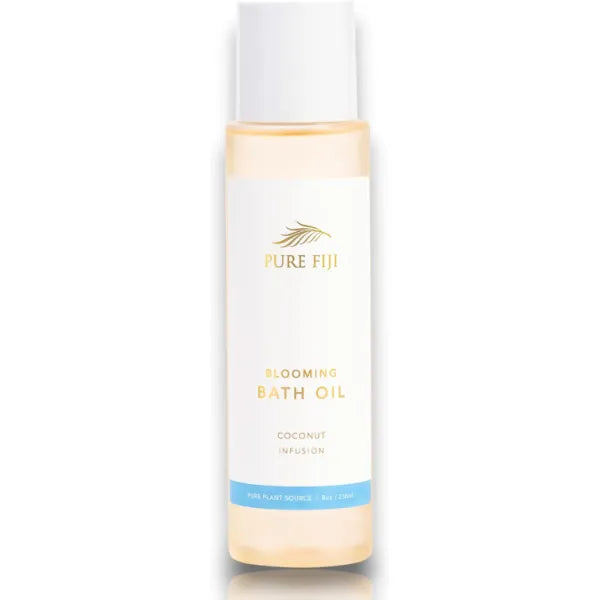PURE FIJI Bath Oil, Conditioning Body Moisturizer with Natural Ingredients Bath Essential for Women Moisturizing Bath & Body Oil - 8oz / 236ml