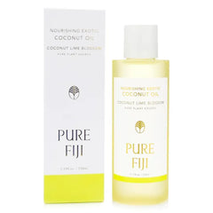 PURE FIJI Nourishing Exotic Coconut Body Oil, Natural Ingredients Deeply Moisturize and Nourish - 7.7 fl oz / 230ml