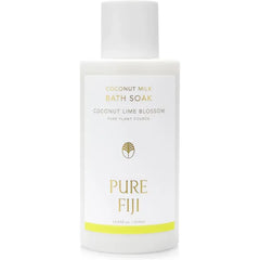 PURE FIJI Coconut Milk Bath Soak, Hydrating, Moisturizing, Softening, Soothing, Cruelty Free, Natural, Organic - 14oz / 415ml