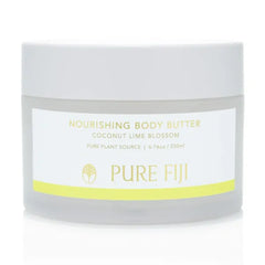 PURE FIJI Nourishing Body Butter, Natural Ingredients, Not Tested On Animals, Organic - 6.7oz/200ml