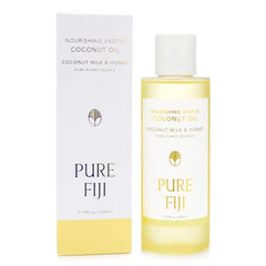 PURE FIJI Nourishing Exotic Coconut Body Oil, Natural Ingredients Deeply Moisturize and Nourish - 7.7 fl oz / 230ml